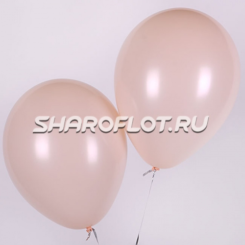 Шар Персиковый пастель 30см