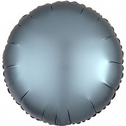 Шар Круг Сталь сатин 40см