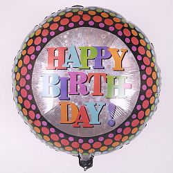 Круг с Конфетти и голографией HB 70см