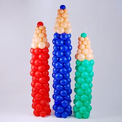 Колонна из шаров Карандаш 2м