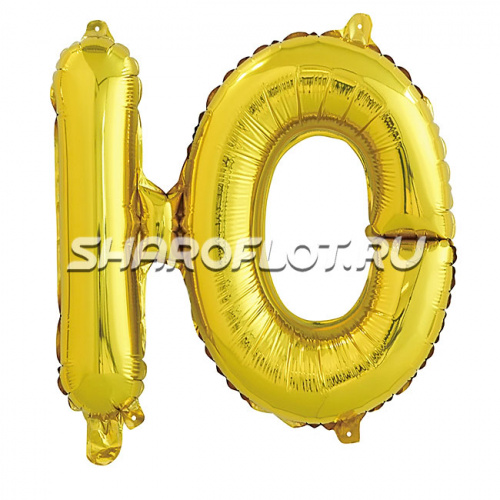 Шар Русская буква Ю 35см