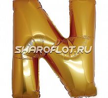 Шар Английская буква N 85см