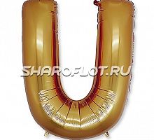 Шар Английская буква  U 85см