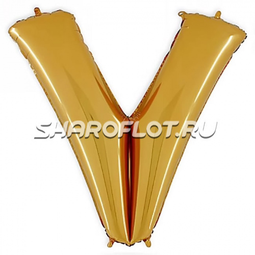 Шар Английская буква V 85см