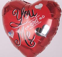 Сердце You and Me 40см