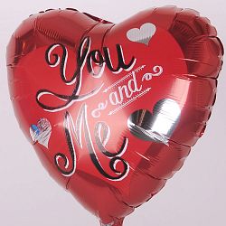 Сердце You and Me 40см