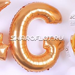 Шар Английская буква G 85см