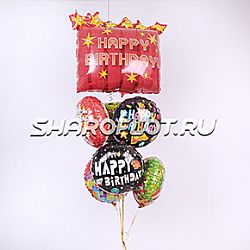 Букет шаров Майнкрафт