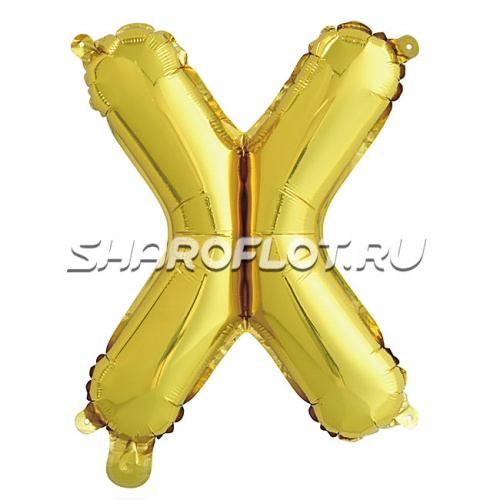 Шар Русская буква Х 35см