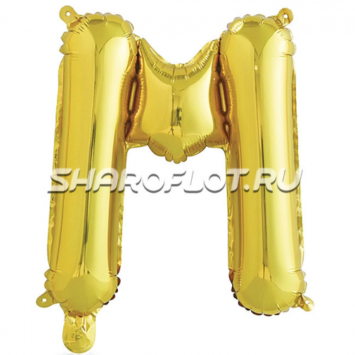 Шар Русская буква М 35см