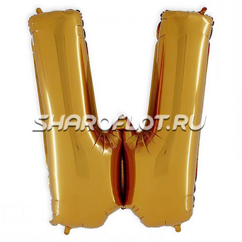 Шар Английская буква W 85см