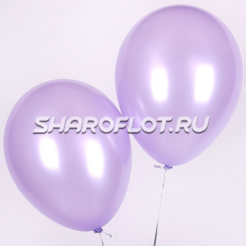 Шар Сиреневый перламутр 30см